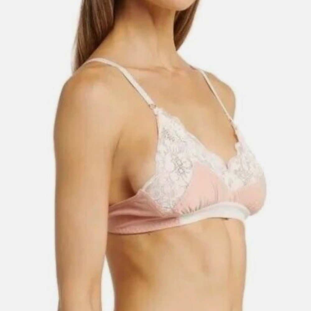 Free People/Revolve WE ARE HAH Lounge Bralette in Copper Rose - Picture 3 of 7